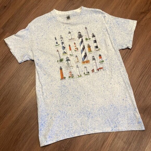 Lighthouses Of The Northeast Medium Shirt - Picture 1 of 8
